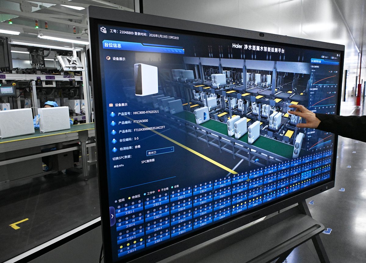 13座灯塔工厂， 10个 工业4.0奖 ！海尔智家智造水平领先家电业