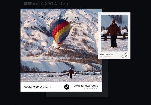 长焦手机推荐，联想moto x70 air pro 3倍潜望 ai云台，远景拍得清又稳
